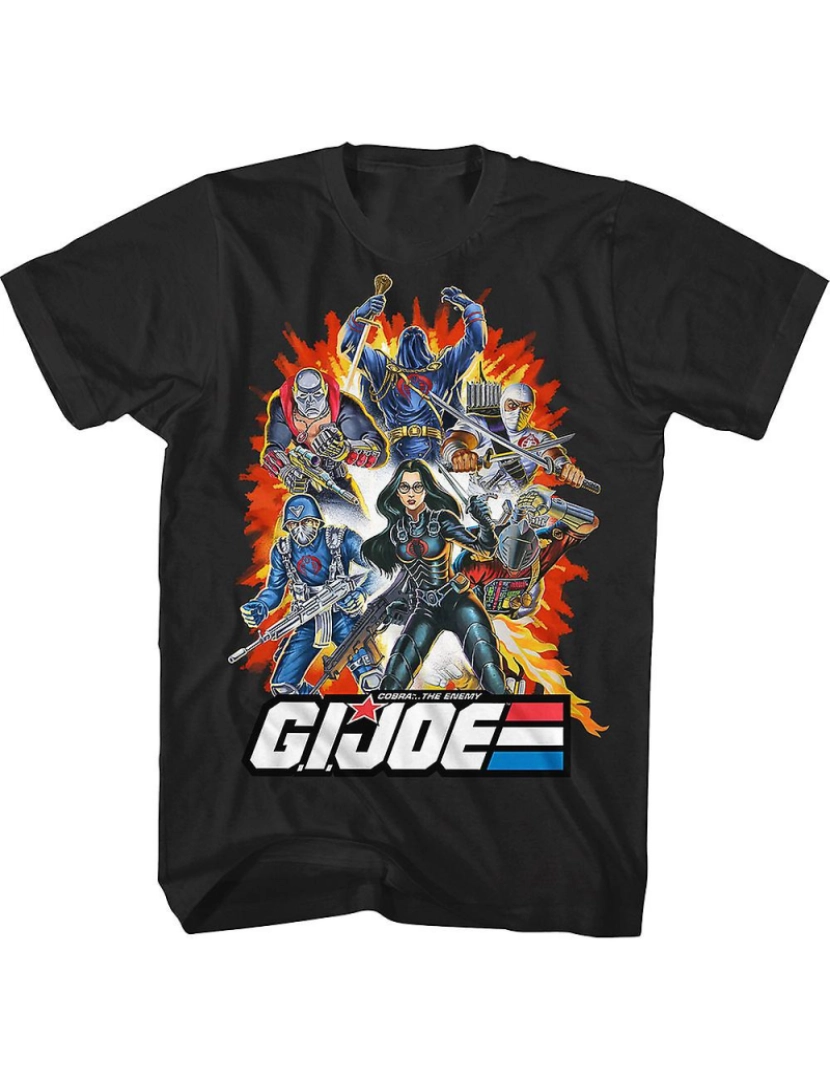 Rockinstone - T-shirt Cobra, o grupo inimigo GI Joe