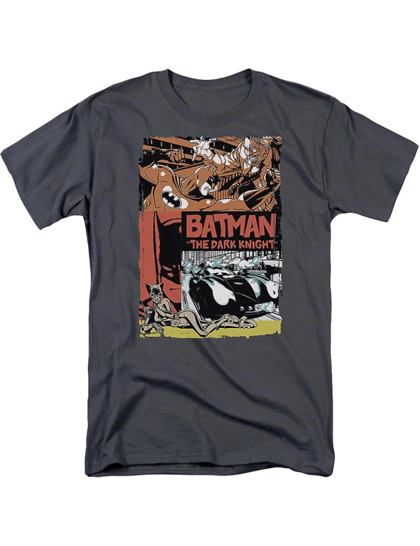 Rockinstone - T-shirt Colagem do Batman do Cavaleiro das Trevas