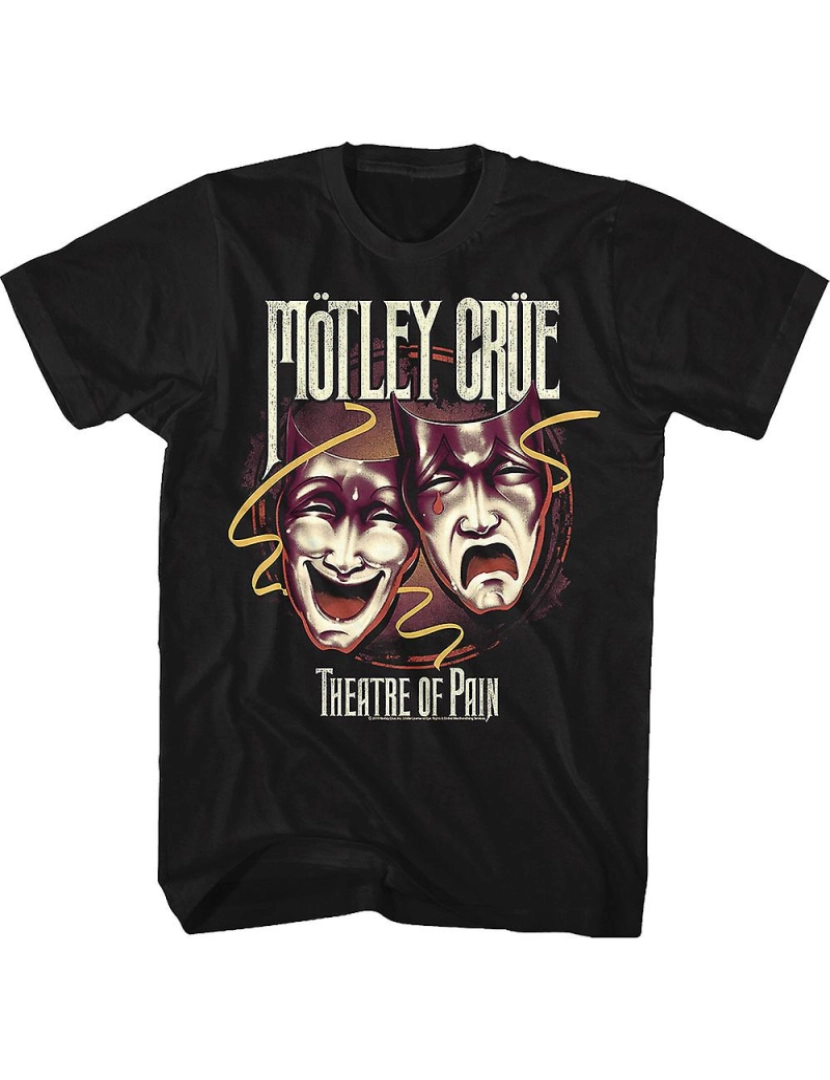 Rockinstone - T-shirt Teatro da Dor Motley Crue