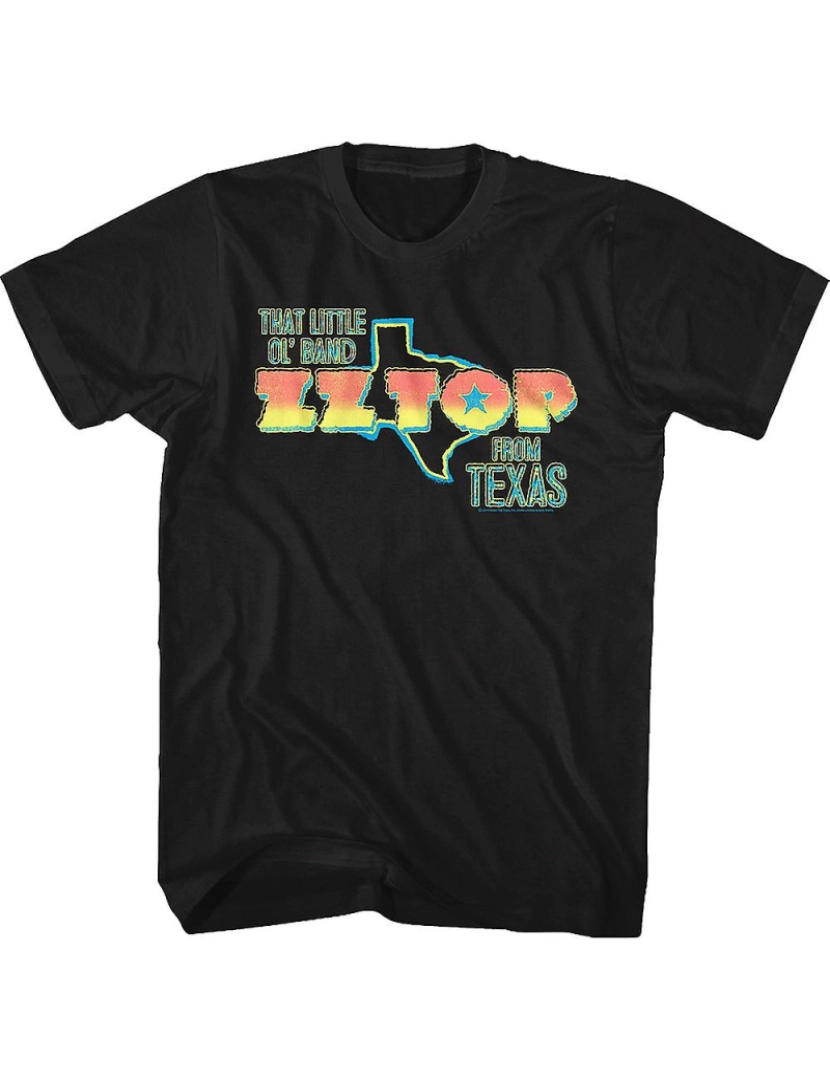 Rockinstone - T-shirt Aquela pequena e velha banda do Texas ZZ Top