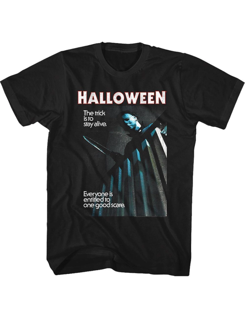 Rockinstone - T-shirt Fique vivo no Halloween