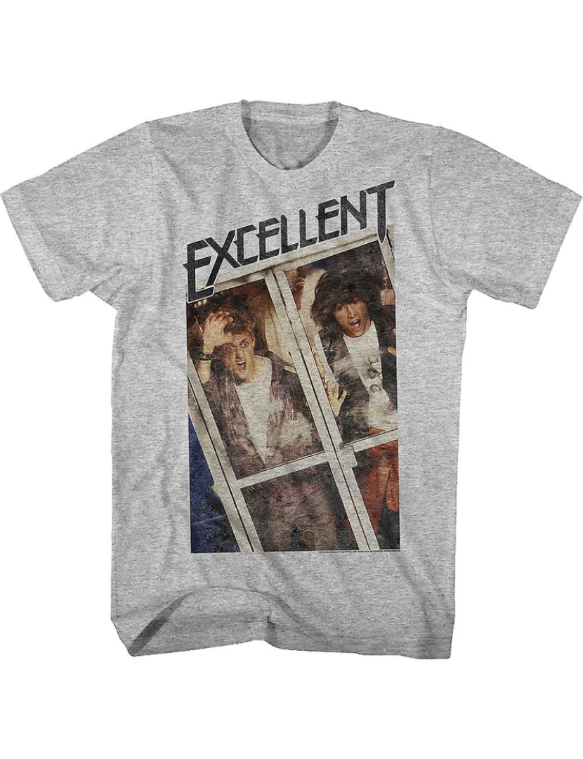 Rockinstone - T-shirt Angustiado Excelente Bill e Ted