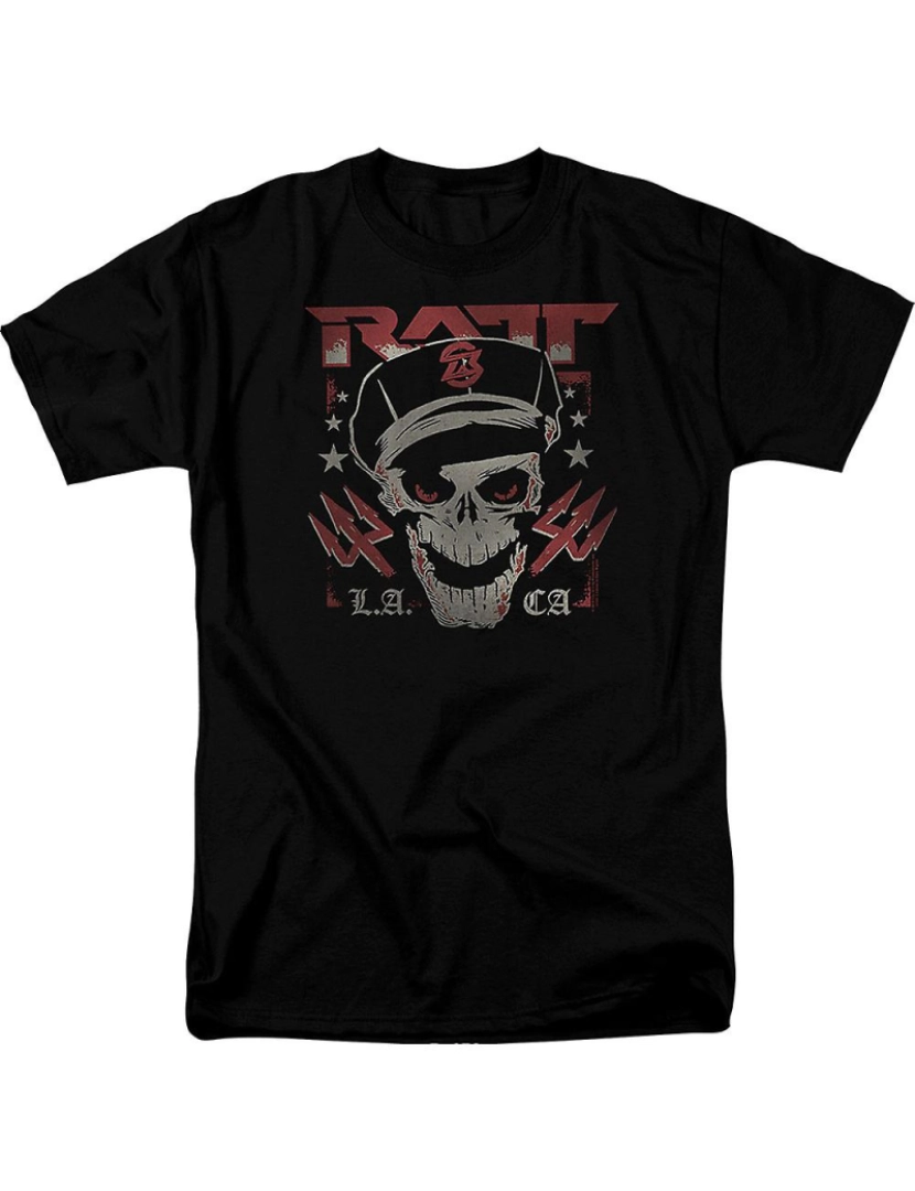 Rockinstone - T-shirt LA Crânio Ratt