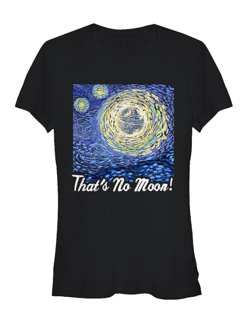 Rockinstone - T-shirt Camiseta Junior That's No Moon Star Wars