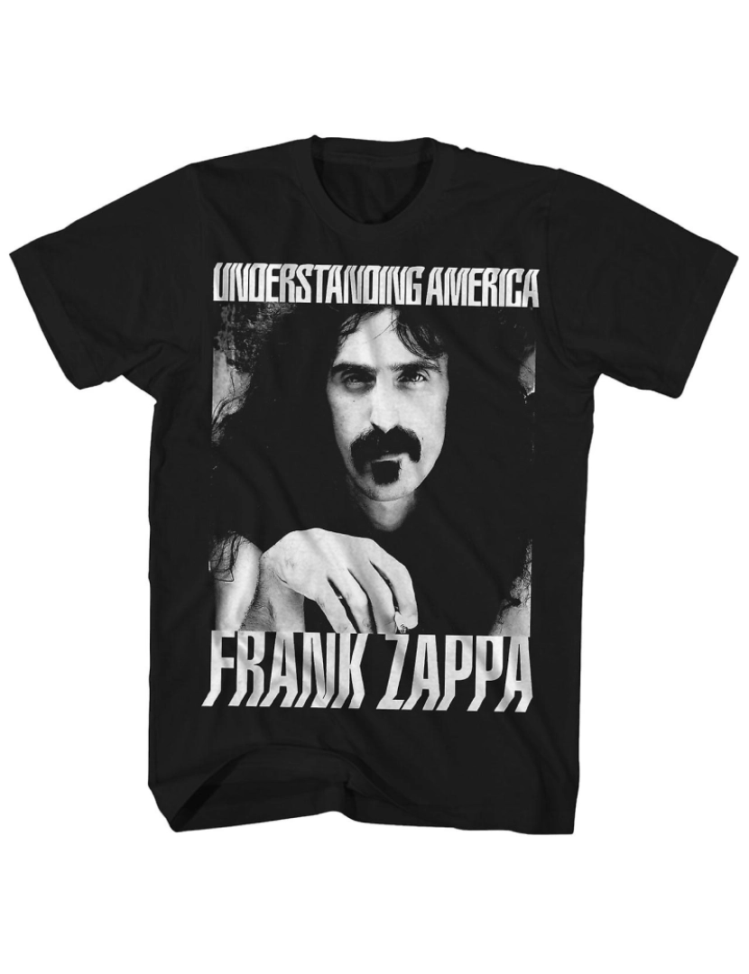 Rockinstone - T-shirt Frank Zappa Understanding America Capa do álbum Frank Zappa