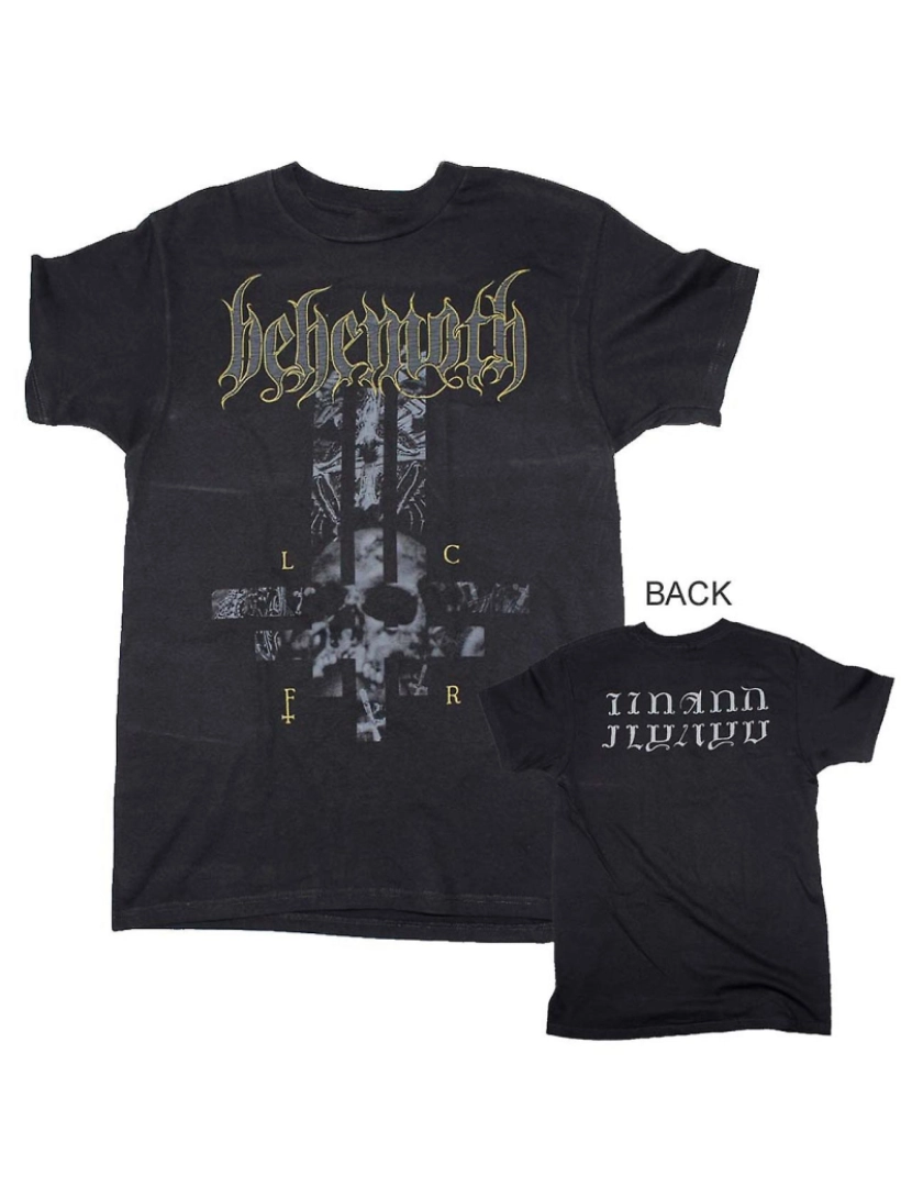 Rockinstone - T-shirt Behemoth Cruz Behemoth LCFR