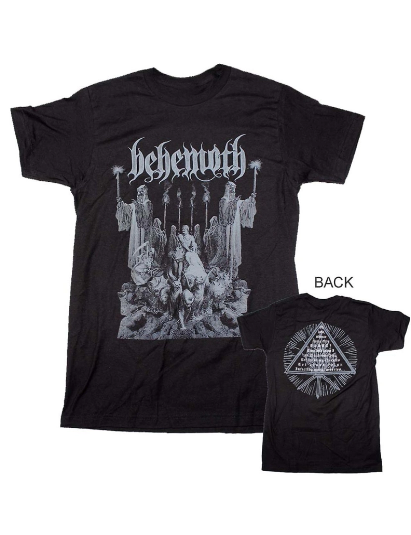 Rockinstone - T-shirt Vela Cadáver Behemoth Behemoth