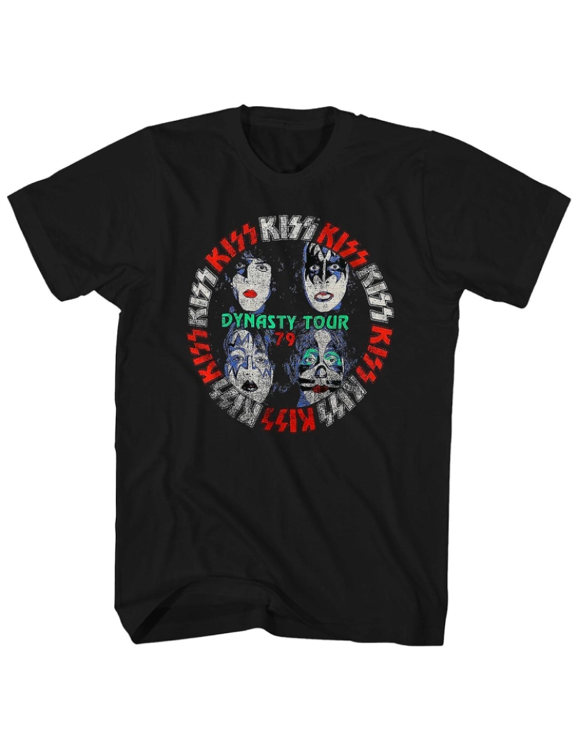 Rockinstone - T-shirt Camisa Kiss Dynasty Tour â€?9 KISS