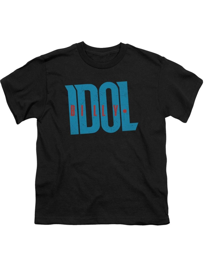 Rockinstone - T-shirt Billy Idol Logo