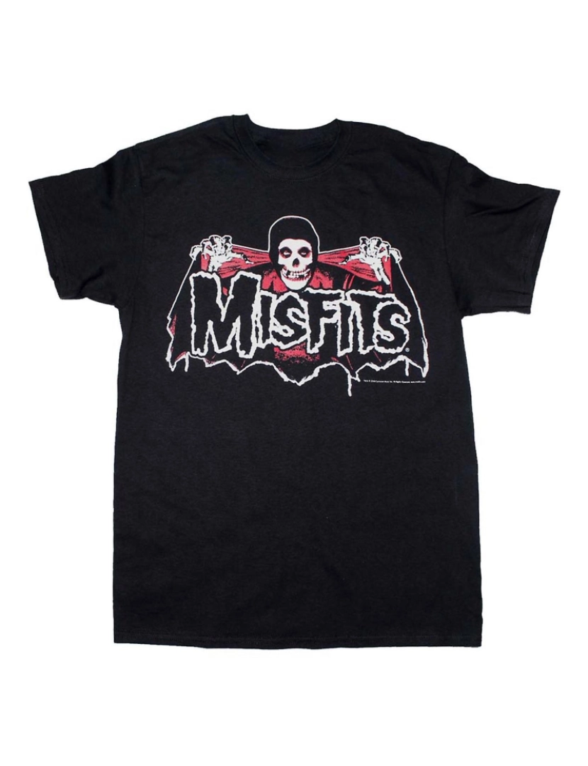 Rockinstone - T-shirt The Misfits Misfits Batfiend Vermelho