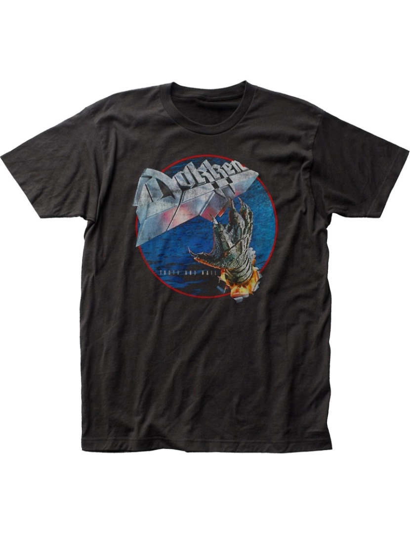 imagem de T-shirt Dokken Dokken Dentes e Unhas1