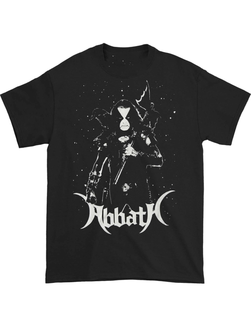 Rockinstone - T-shirt Camiseta Abbath Nevasca