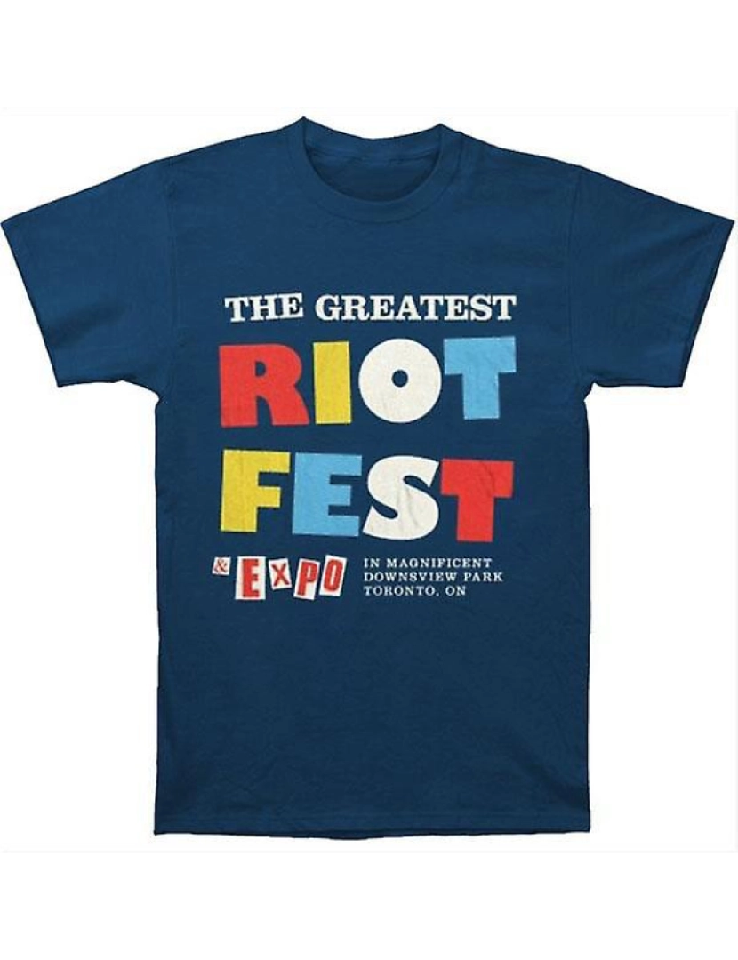 Rockinstone - T-shirt Riot Fest O Maior