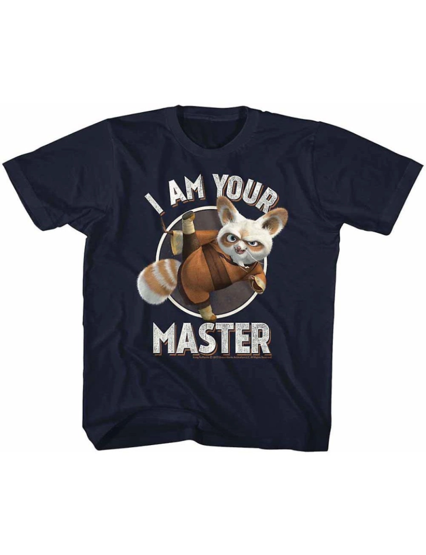 Rockinstone - T-shirt Mestre Kung Fu Panda Juvenil