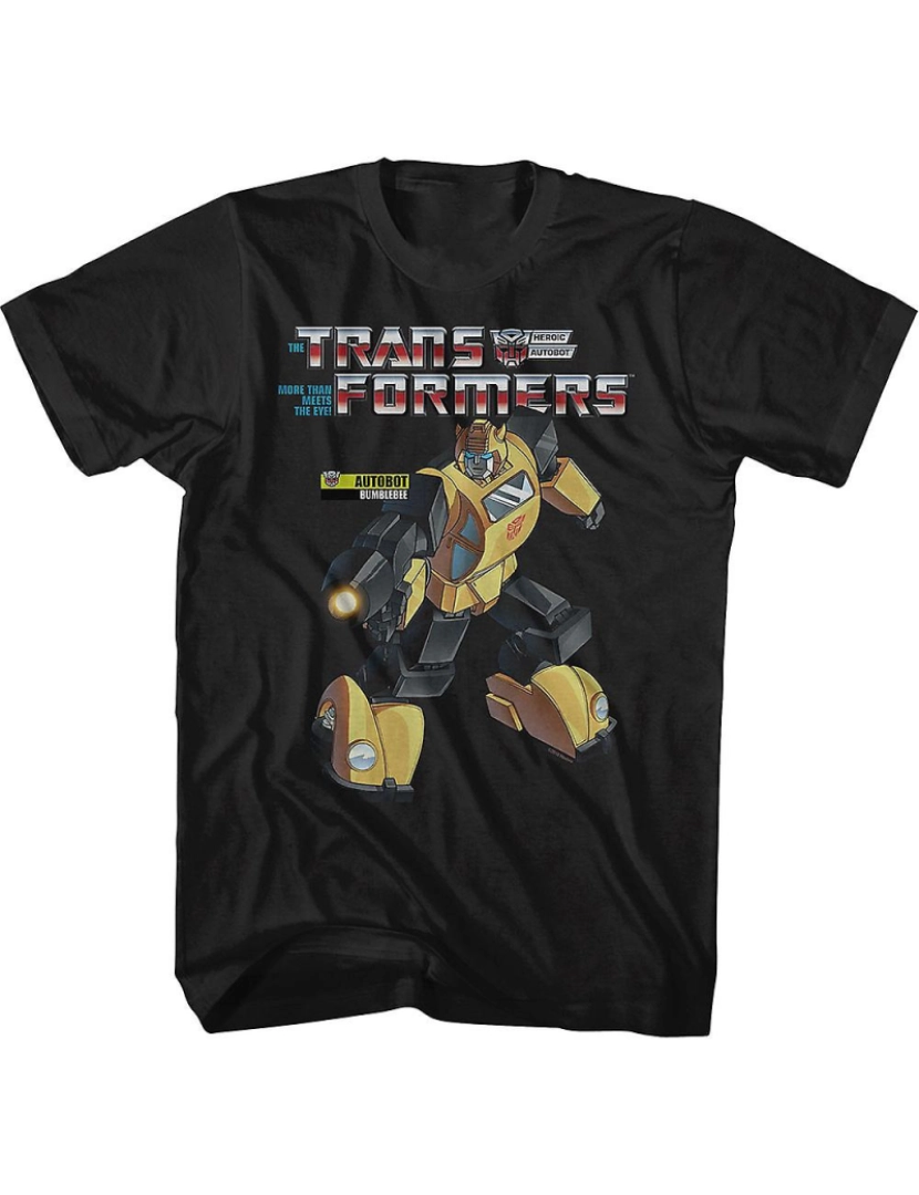 Rockinstone - T-shirt Heróicos Autobot Bumblebee Transformers