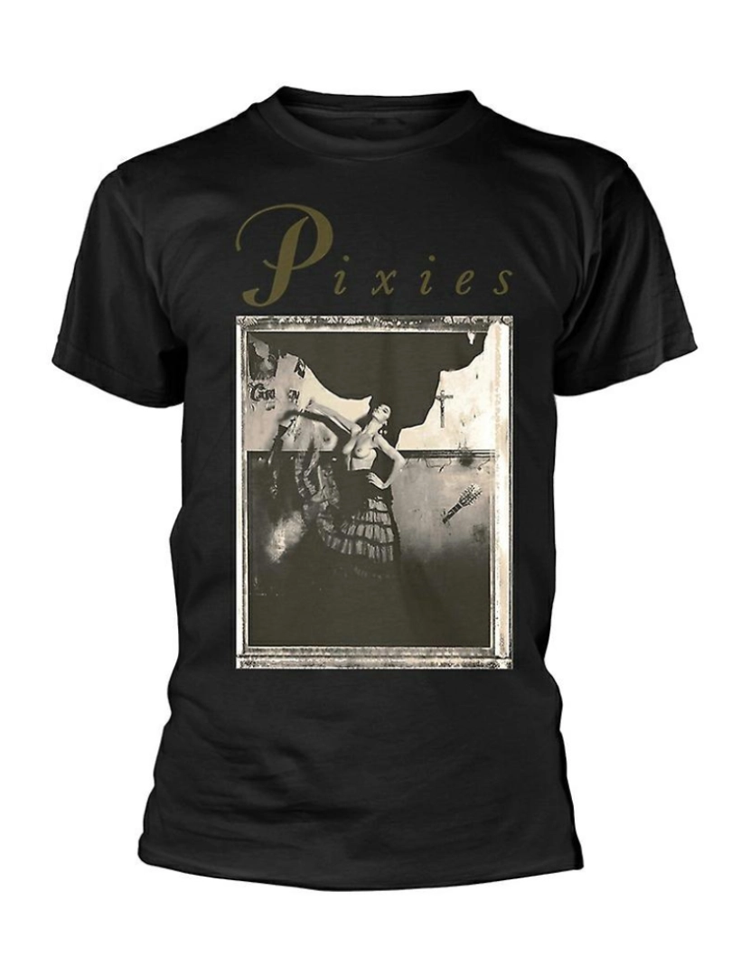 Rockinstone - T-shirt O Pixies Surfista Rosa