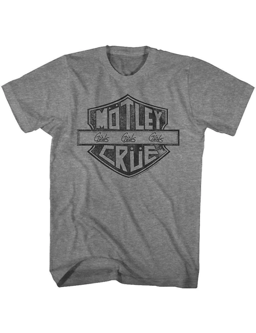 Rockinstone - T-shirt Placa Motley Crue Mc