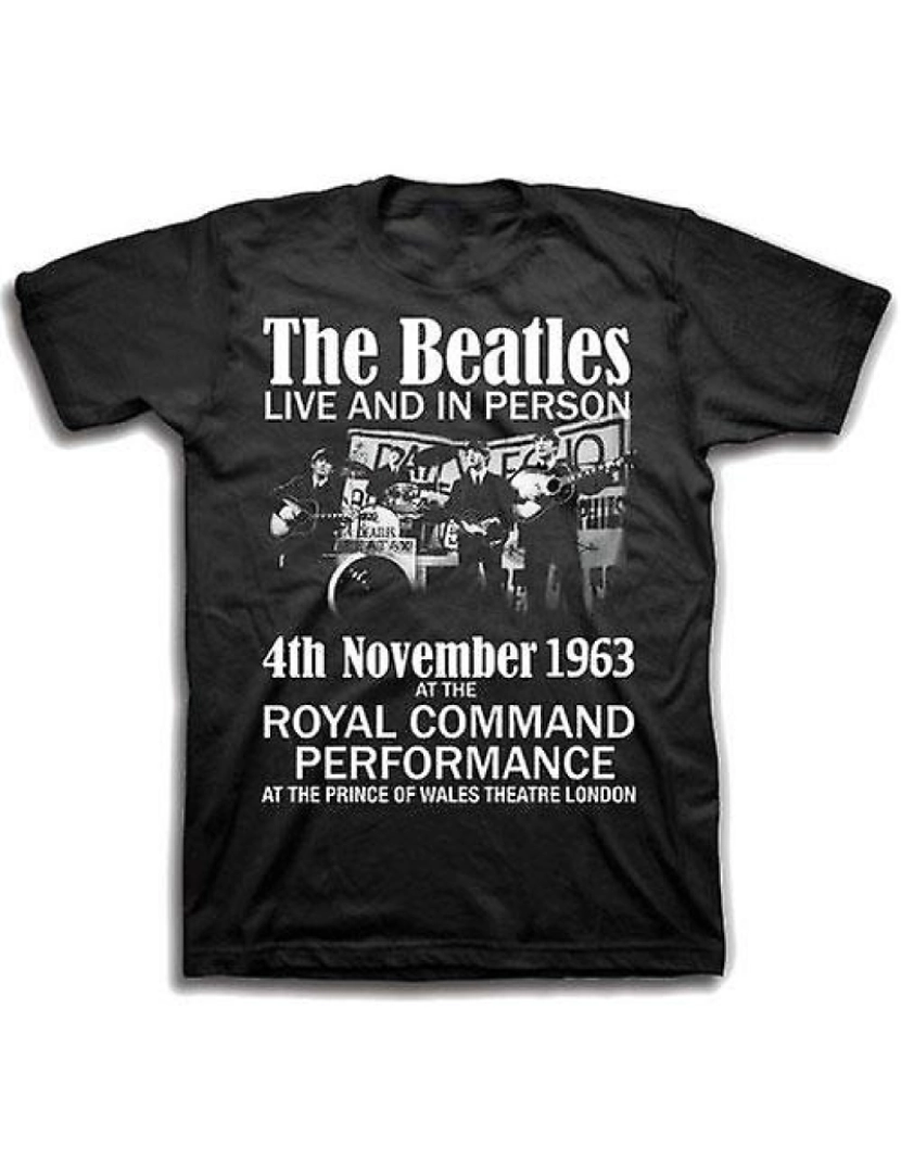 Rockinstone - T-shirt Beatles ao vivo e pessoalmente