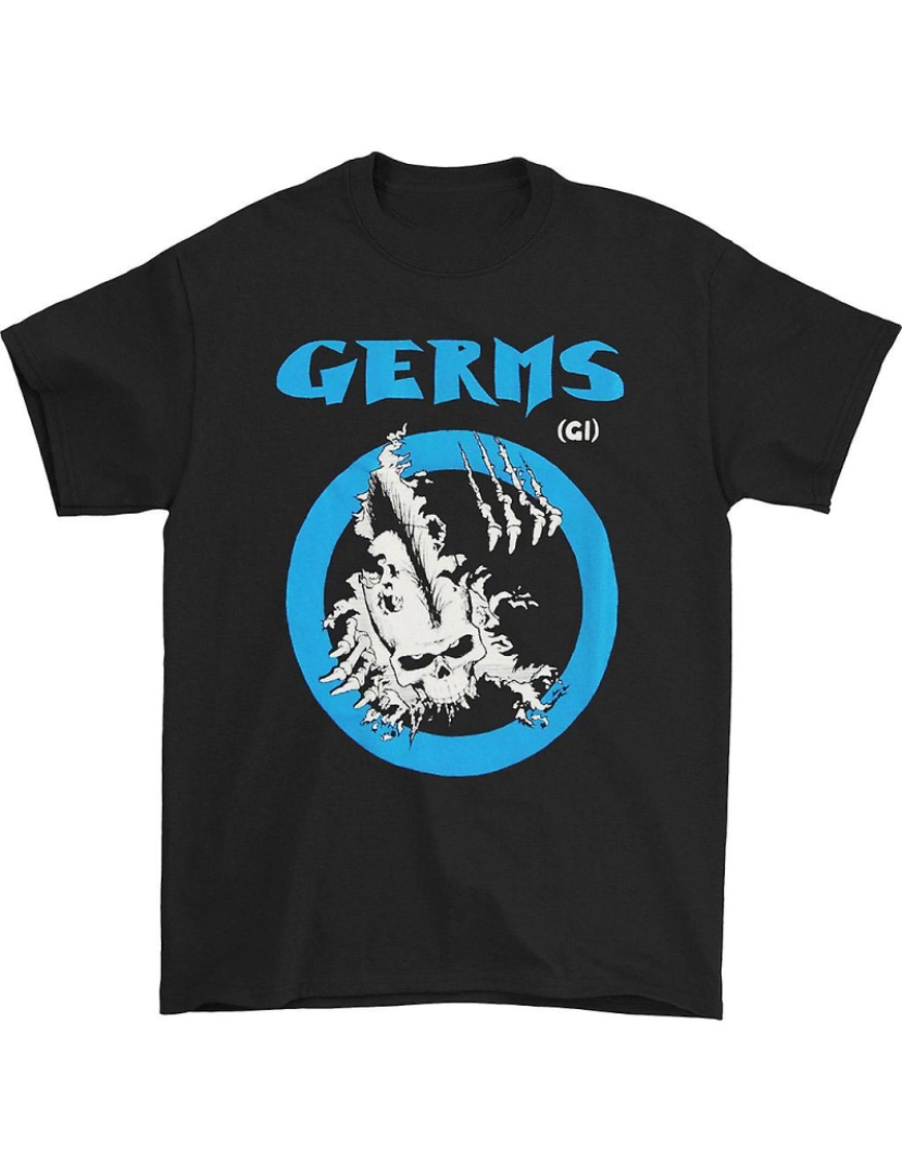 imagem de T-shirt Crânio GI de germes1