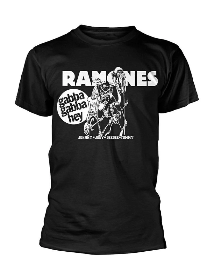 Rockinstone - T-shirt Ramones Gabba Gabba Ei desenho animado