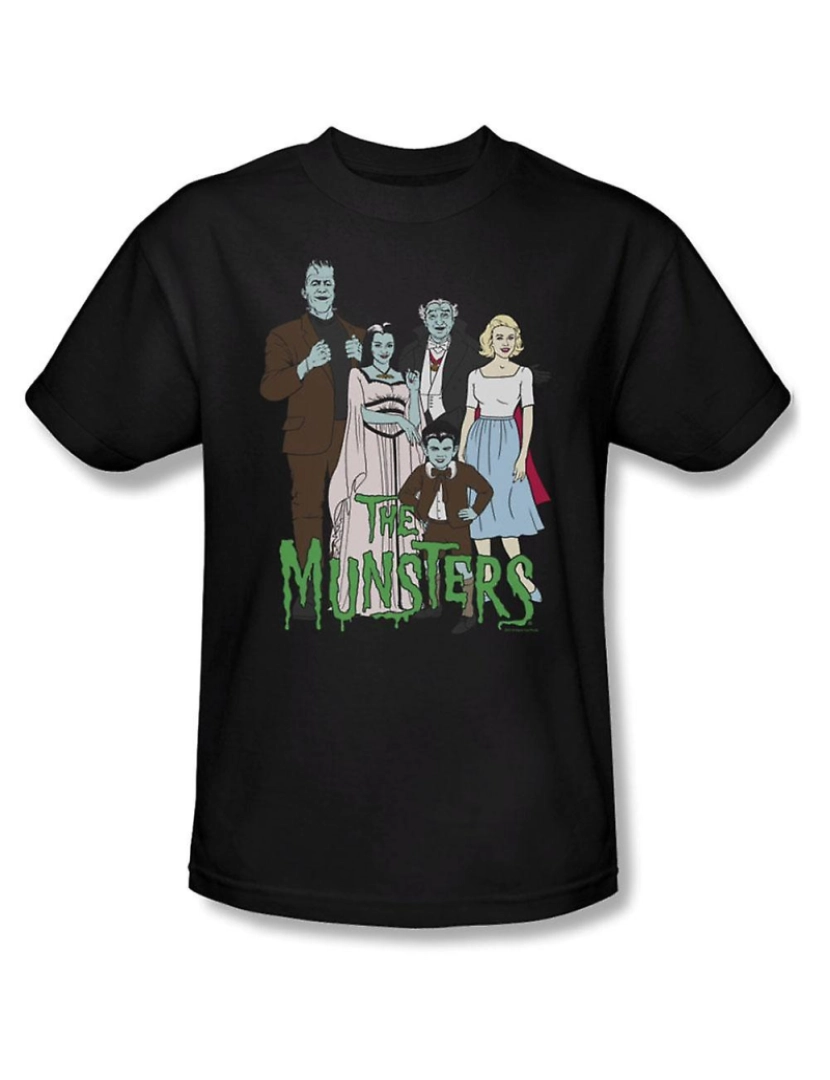 Rockinstone - T-shirt Os Munsters A Família