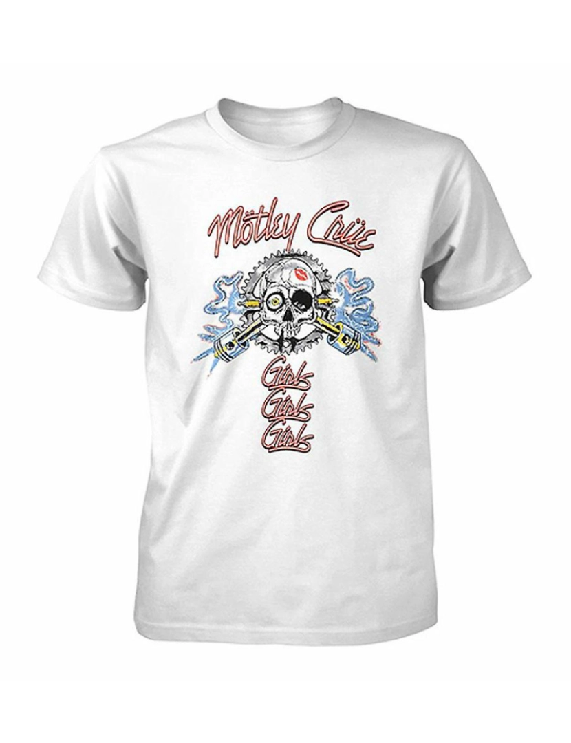 Rockinstone - T-shirt Vela de ignição Motley Crue