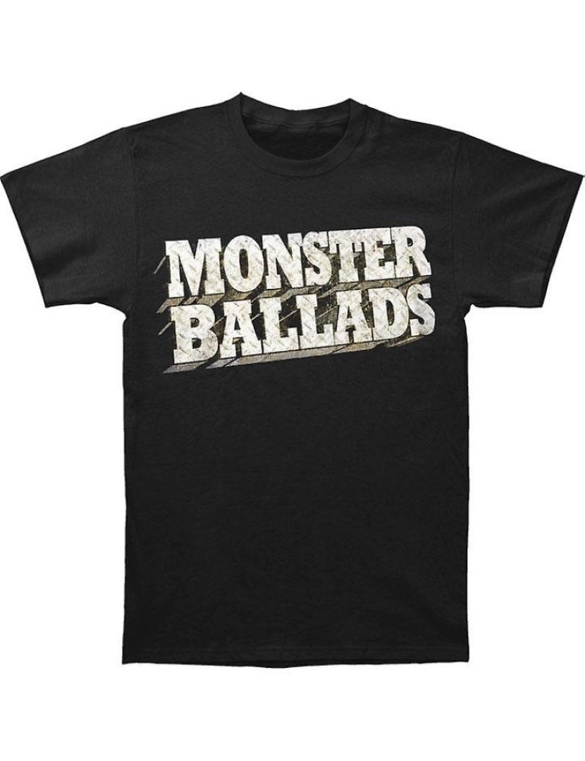 Rockinstone - T-shirt Baladas de monstros com navalha e gravata