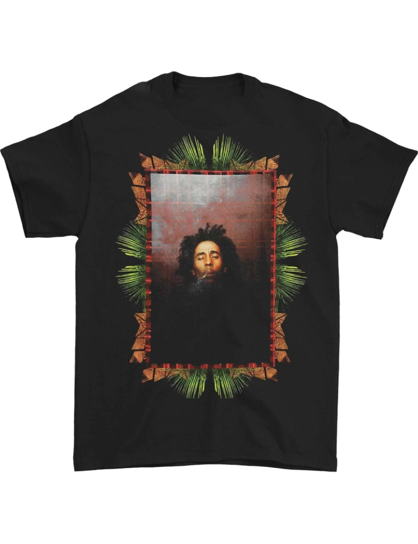 Rockinstone - T-shirt Retrato de Bob Marley