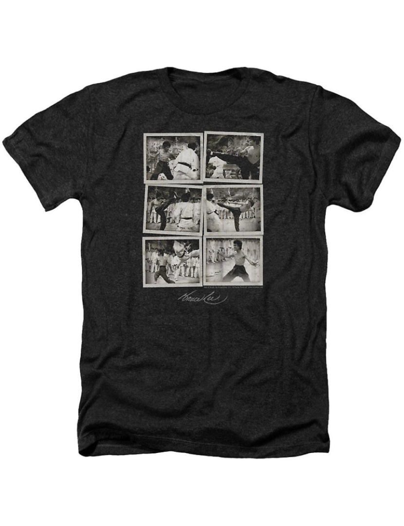 Rockinstone - T-shirt Fotos instantâneas de Bruce Lee