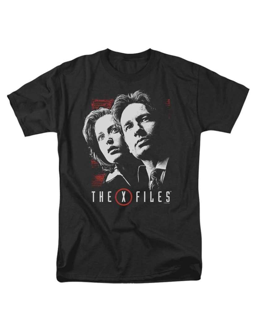 Rockinstone - T-shirt Arquivos X Mulder e Scully