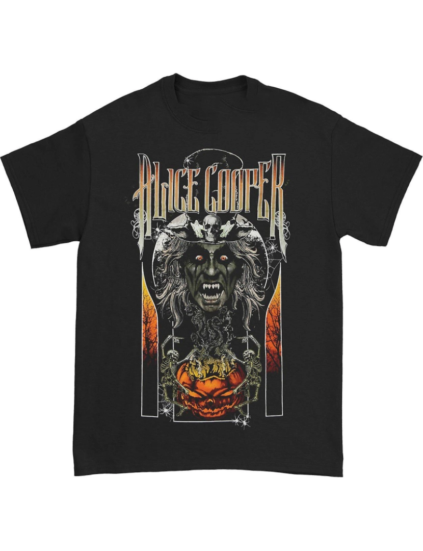 Rockinstone - T-shirt Alice Cooper eu sou o Halloween