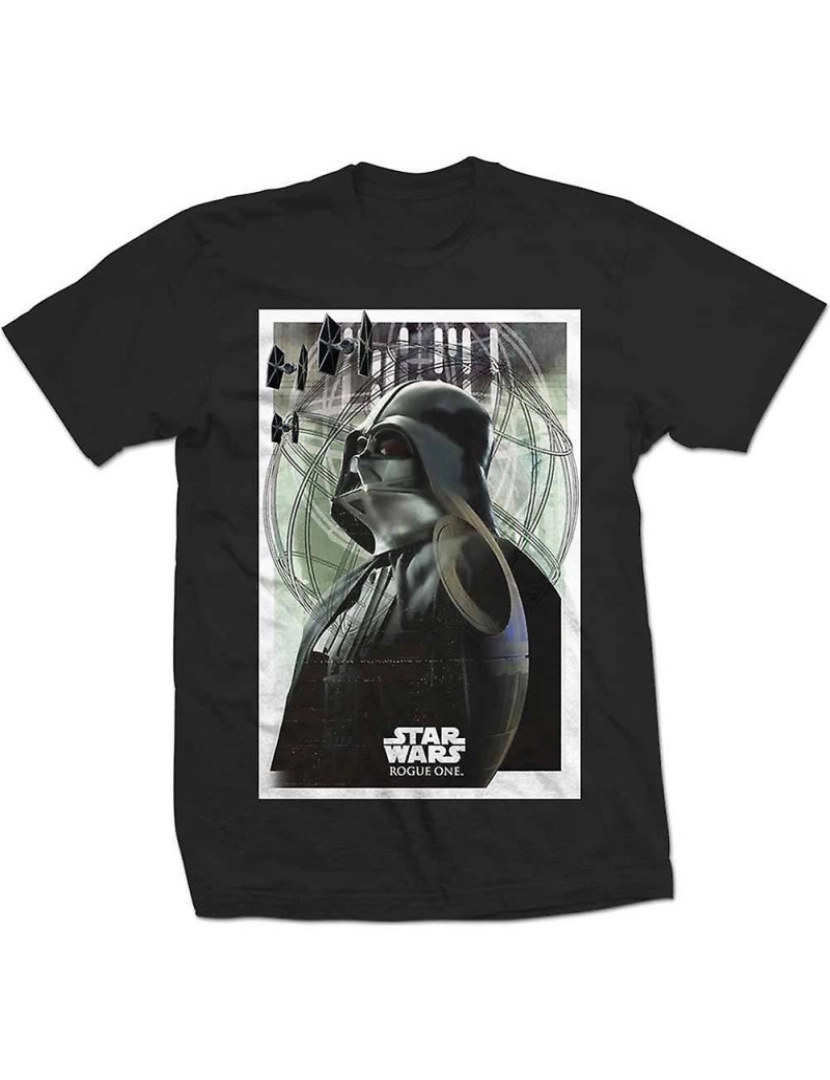 Rockinstone - T-shirt Star Wars Rogue One Darth Forças Prime 01