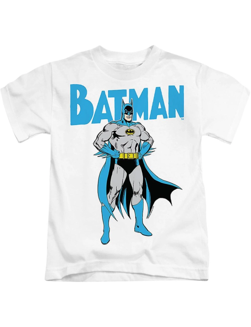 Rockinstone - T-shirt Camisa do Batman com pose heroica juvenil