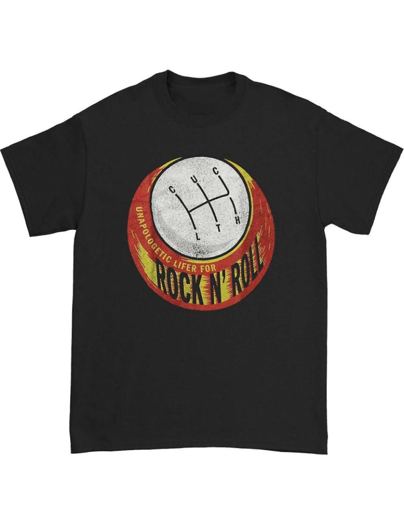 Rockinstone - T-shirt Embreagem Rock N Roll Mudança de marcha