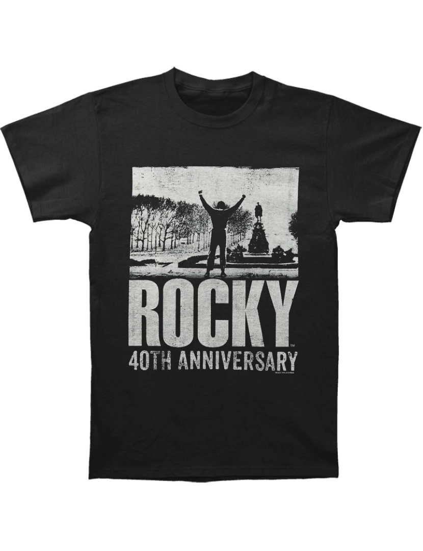 Rockinstone - T-shirt Rocky 40 anos. 2