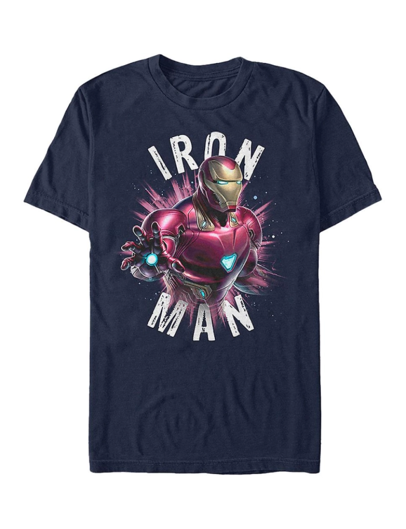 Rockinstone - T-shirt Camisa do Ultimato dos Vingadores do Homem de Ferro