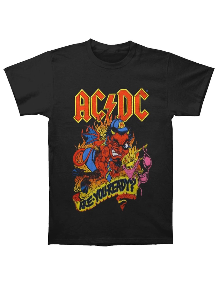 Rockinstone - T-shirt ACDC você está pronto