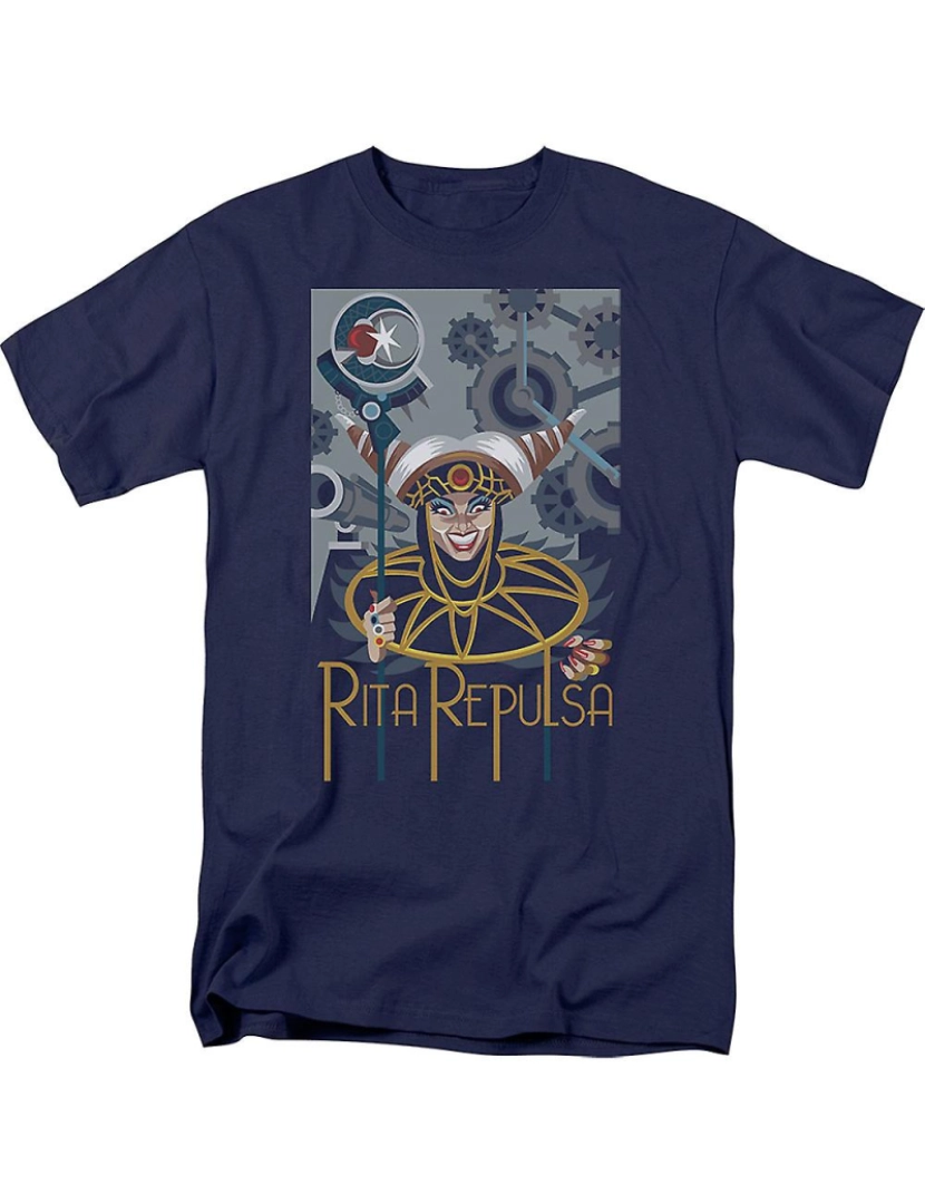 Rockinstone - T-shirt Rita Repulsa Poderoso Morphin Power Rangers