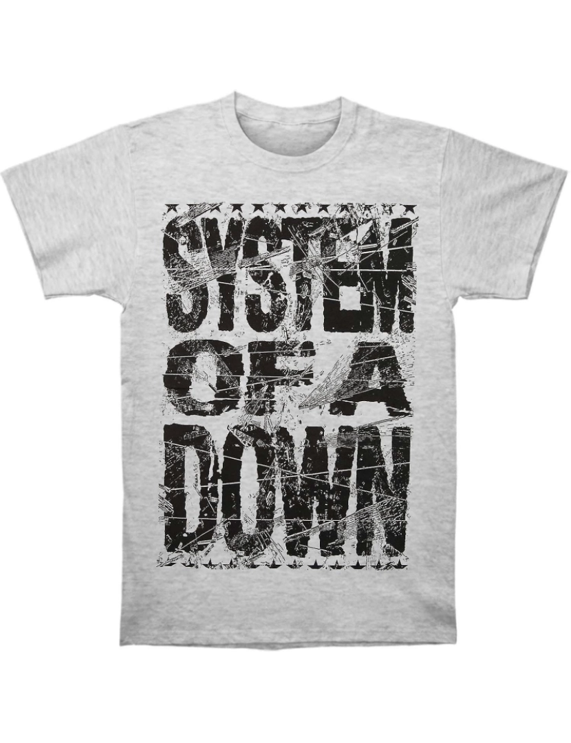 Rockinstone - T-shirt Sistema de uma queda quebrada