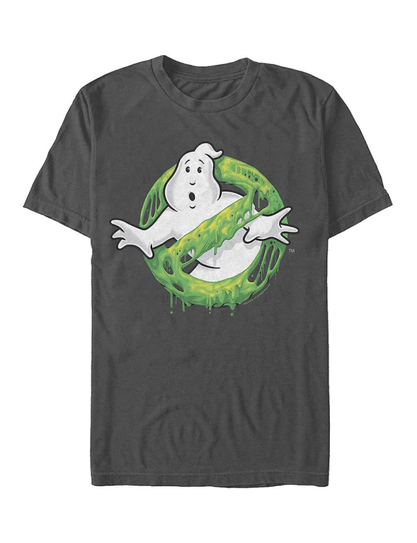 Rockinstone - T-shirt Slime Logo Caça-Fantasmas