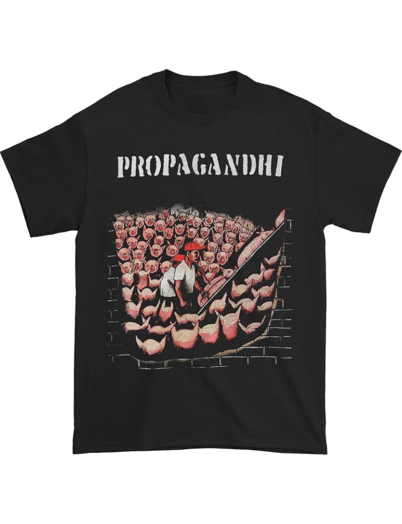 Rockinstone - T-shirt Porcos de propaganda