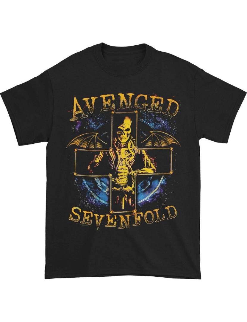 Rockinstone - T-shirt Turnê Avenged Sevenfold Stellar 2014