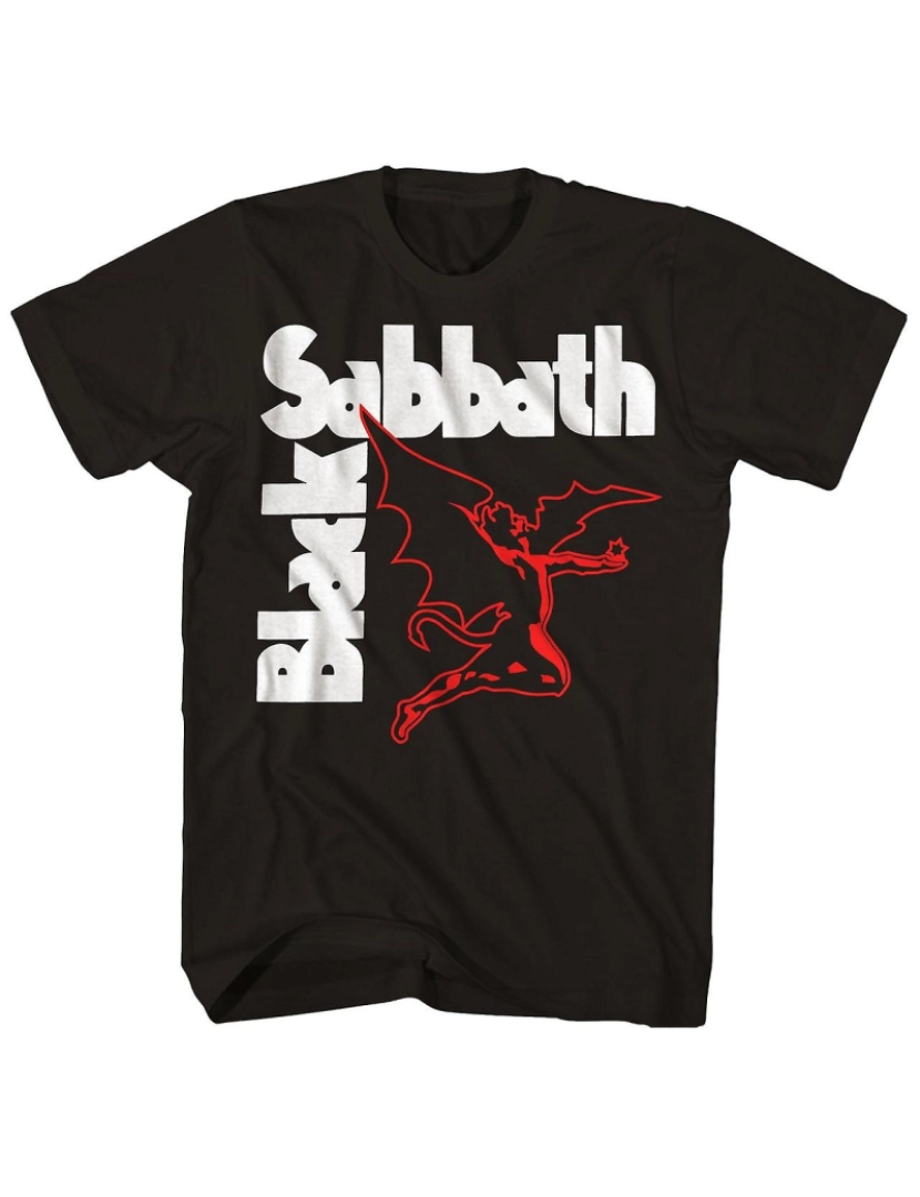 Rockinstone - T-shirt Black Sabbath Diabo Voador