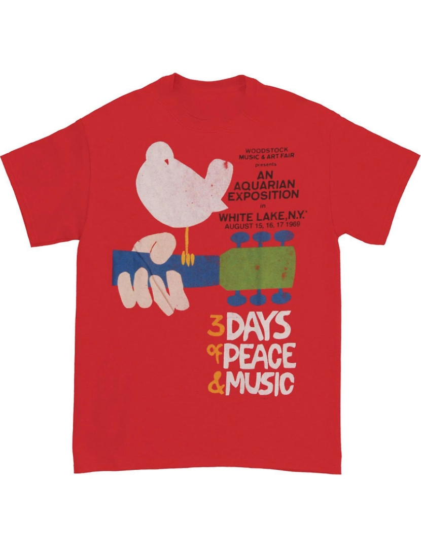 Rockinstone - T-shirt Woodstock 3 dias