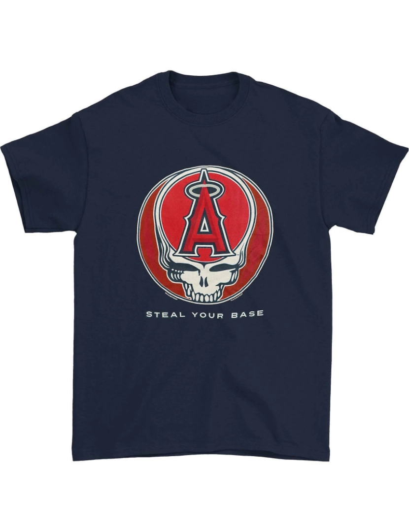 Rockinstone - T-shirt Grateful Dead Los Angeles Angels roubam sua base