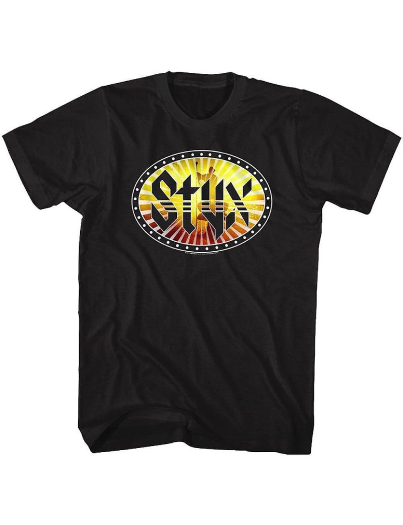 Rockinstone - T-shirt Styx Madeira Níquel