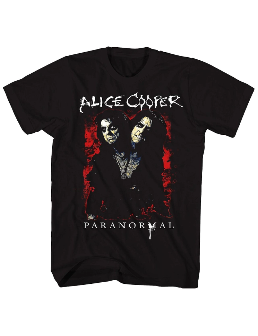 Rockinstone - T-shirt Alice Cooper Paranormal Arte Do Álbum Alice Cooper