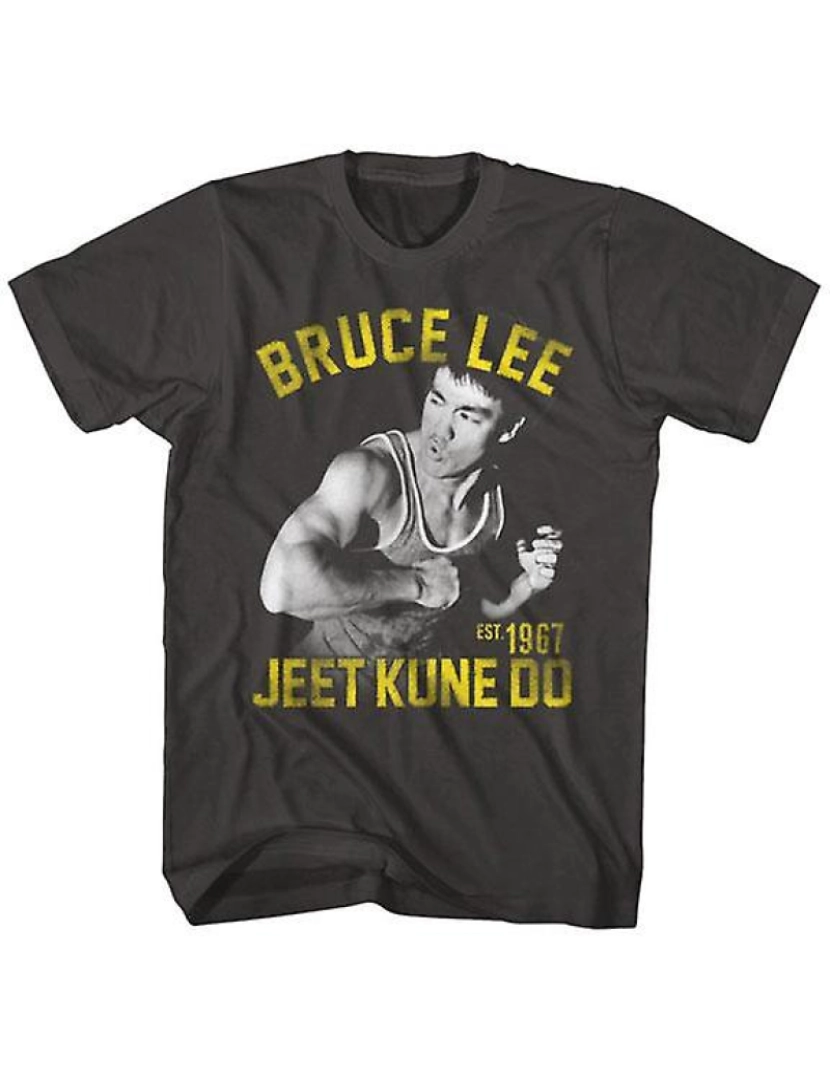 Rockinstone - T-shirt Ação de Bruce Lee