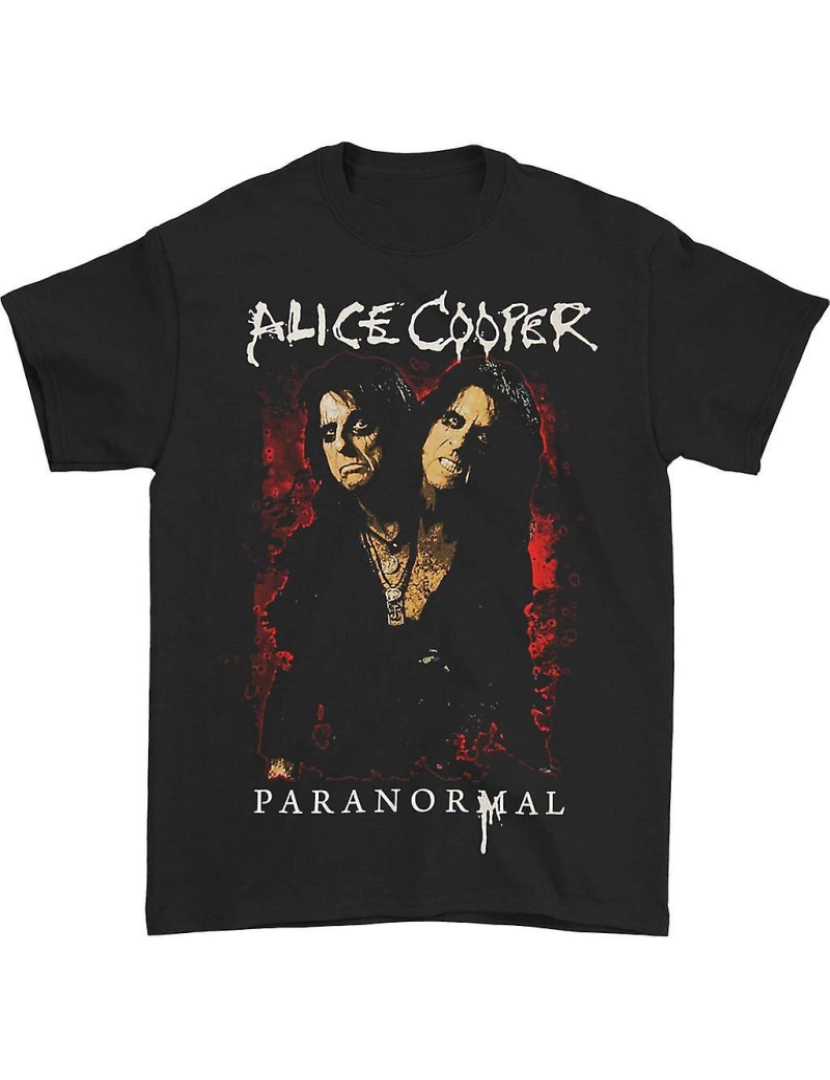 Rockinstone - T-shirt Respingos Paranormais de Alice Cooper