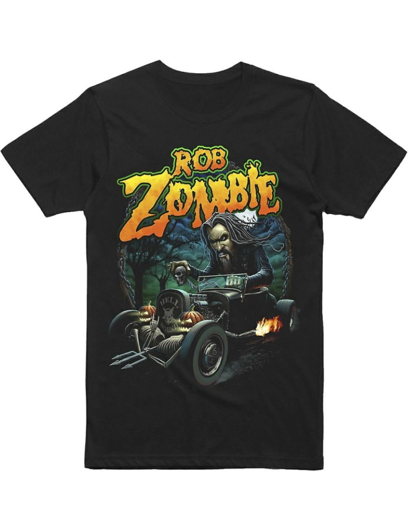 Rockinstone - T-shirt Rob Zombie Halloween Hotrod